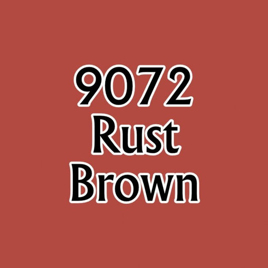 Reaper 09072: Rust Brown Master Series Core Colors Acrylic Paint miniature — handmade resin scale model by The Scale Grail