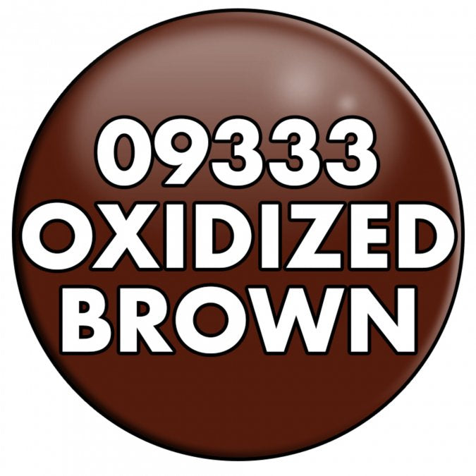 Reaper 09333: Oxide Brown Master Series Core Colors Acrylic Paint miniature — handmade resin scale model by The Scale Grail
