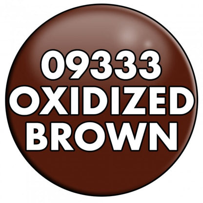 Reaper 09333: Oxide Brown Master Series Core Colors Acrylic Paint miniature — handmade resin scale model by The Scale Grail
