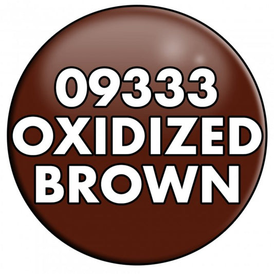 Reaper 09333: Oxide Brown Master Series Core Colors Acrylic Paint miniature — handmade resin scale model by The Scale Grail