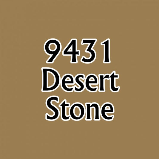 Reaper 09031: Desert Stone Master Series Core Colors Acrylic Paint miniature — handmade resin scale model by The Scale Grail