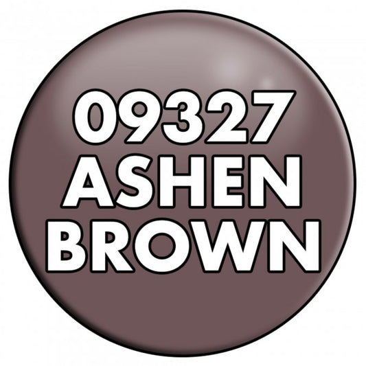 Reaper 09327: Ashen Browm Master Series Core Colors Acrylic Paint miniature — handmade resin scale model by The Scale Grail
