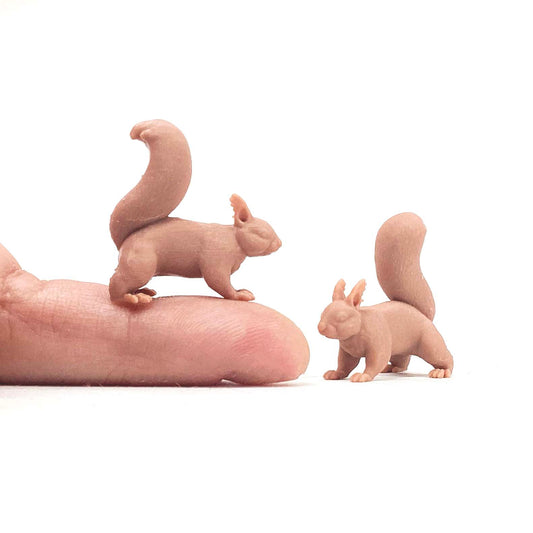Squirrels - 1:12 Scale Miniatures (Alexander3dart)