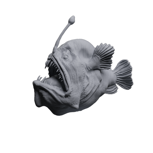 Humpback Anglerfish, 1:12 - 1:1 Scale | Animal Den Miniatures