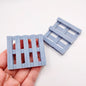 Faux Wood Pallet - 1:24 scale miniature realistic skid for garage warehouse action figure diorama landscape, dollhouse, craft (2 pallets)