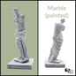 Venus De Milo, Winged Victory Miniature 1:48 Scale replica Greek statue Dollhouse diorama decor mini version of popular sculpture (1 statue)