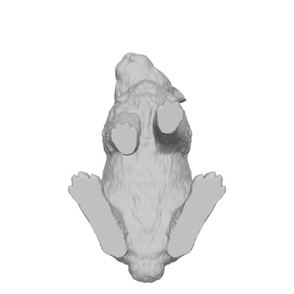 Rabbit Miniature Replica by Alexander3DArt - 10mm to 7" Sizes