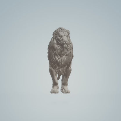 Lion - 1:24 Scale miniature feline for safari diorama by Animal Den Miniatures (1 animal)