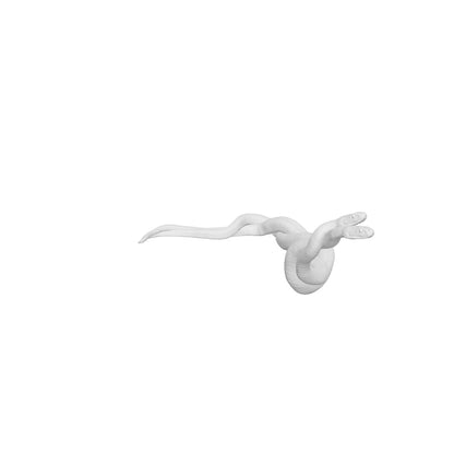 Black Mamba Mating Miniature | Dendroaspis polylepis Replica by Animal Den Miniatures – 10mm to 7" Sizes