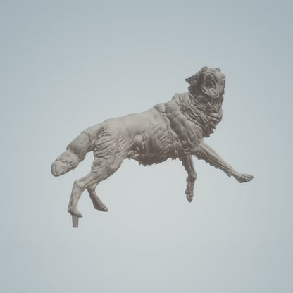 Wolf - Aggressive | Animal Den Miniatures