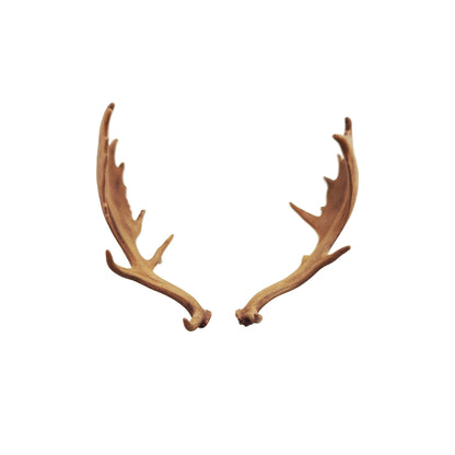 Miniature Deer Skull: Fallow Deer 1:12 Scale Replica dollhouse and diorama miniature