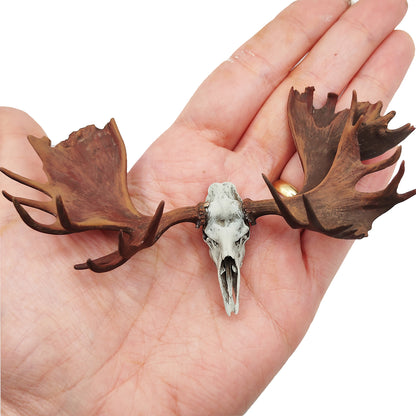 1:12 scale Moose Skull Replica miniature — handmade resin scale model by The Scale Grail